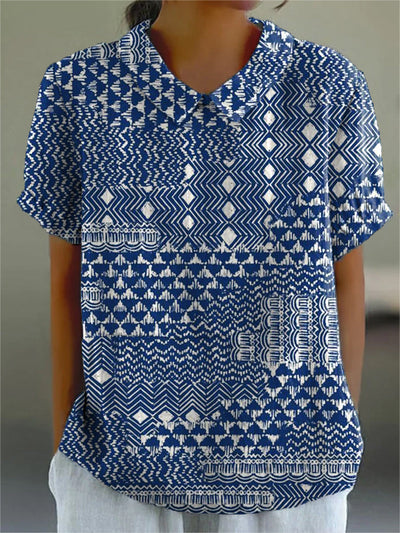 Lina | Tribal Print Shirt